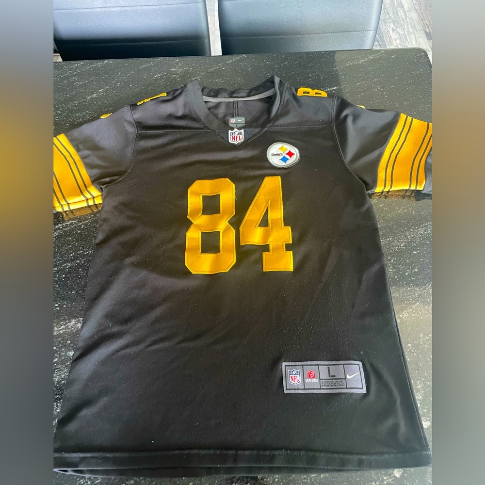 Pittsburgh Steelers #84 Brown Jersey